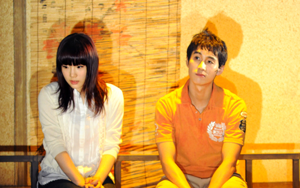 ▲ 뮤지컬 '태양의 노래'에서 함께 공연중인&nbsp;태연(좌)과 고준식(우)&nbsp;ⓒ&nbsp;서울시뮤지컬단