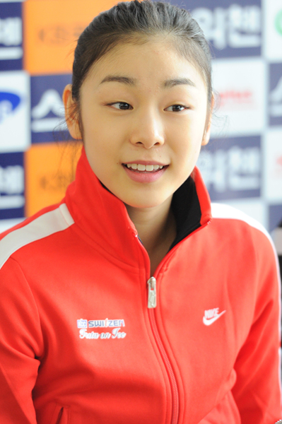 ▲ 올댓스포츠를 세운 뒤 구설수에 휘말린 피겨스타 김연아.  ⓒ 김상엽 기자 