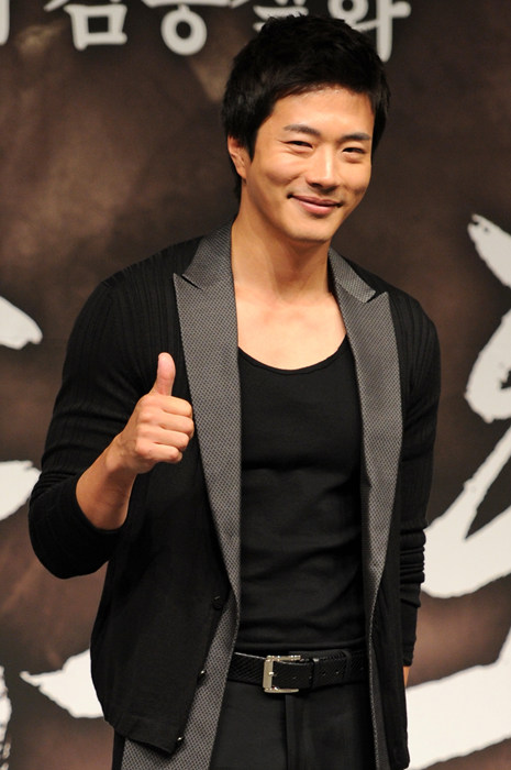 ▲ 영화 '포화속으로' 제작보고회에 참석한 권상우 ⓒ 김상엽 기자