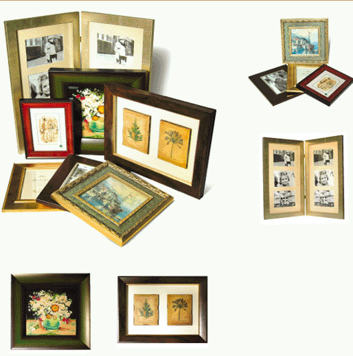 ▲ 폐스티로폼을 가공해 만든 액자. ⓒ 뉴데일리