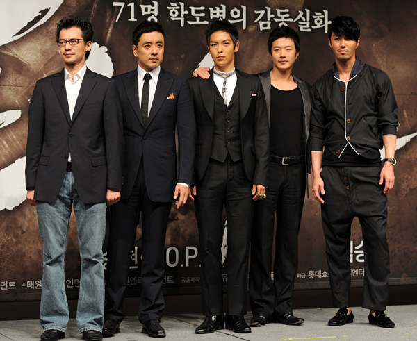 ▲ 영화 '포화속으로' 국내 제작보고회 현장&nbsp;ⓒ&nbsp;김상엽 기자&nbsp;