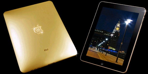 ▲ 순금 다이아몬드를 선보인 영국의 스튜어트 휴즈(Stuart Hughes) ⓒ Stuart Hughes