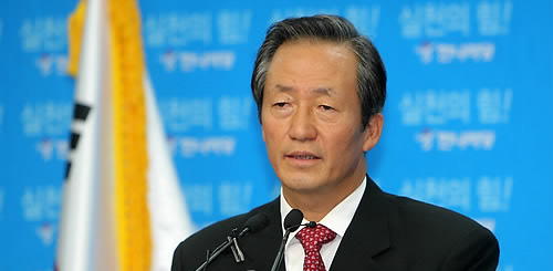 ▲ 정몽준 한나라당 대표 ⓒ연합뉴스