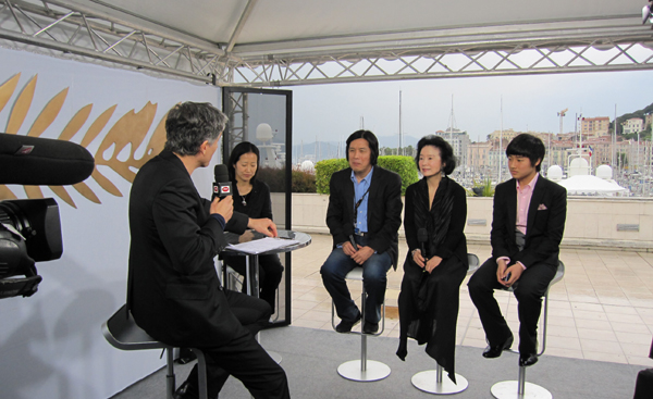 ▲ 칸국제영화제 '시' 프레스 시사회 현장 ⓒ 뉴데일리