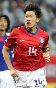 ▲ 24일 일본 사이타마 스타디움에서 열린 한-일 축구대표팀 평가전에서 박지성이 선제골을 넣은 뒤 기뻐하고 있다. ⓒ 연합뉴스&nbsp;