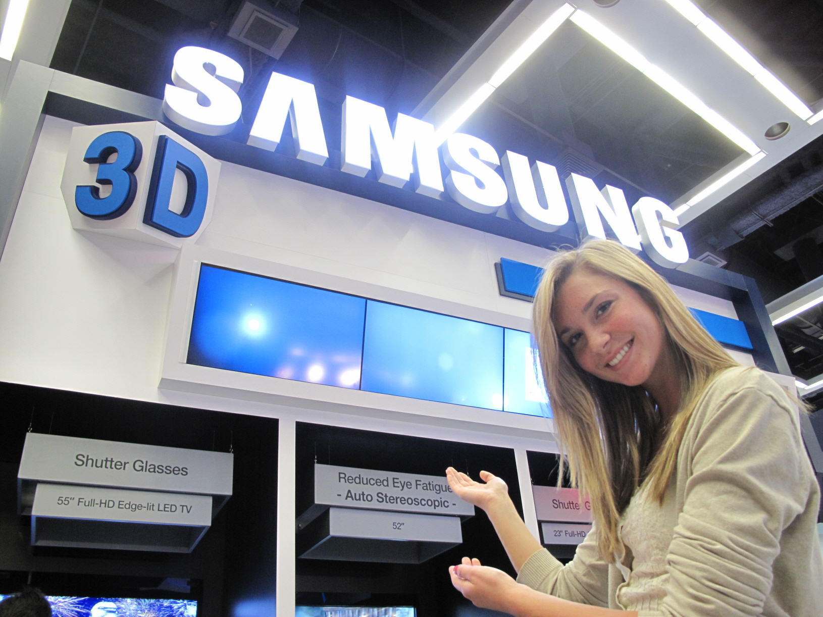 ▲ SID 2010 삼성전자 전시관 ⓒ 뉴데일리