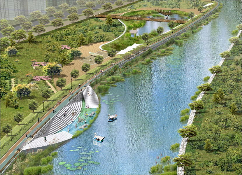 ▲ 전남 광양항 친수공간 조성 조감도. ⓒ 뉴데일리