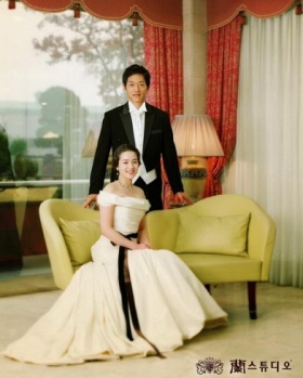 ▲ 김남일-김보민 커플