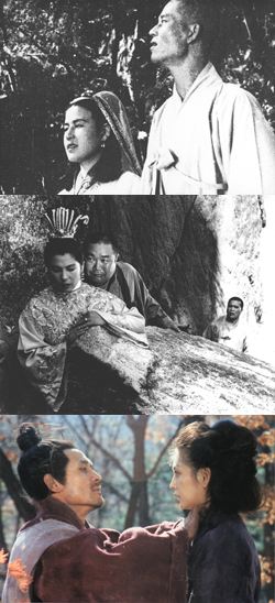 ▲ 영화 '꿈'(위에서부터 故신상옥 감독 1955년 작, 1967년 작, 배창호감독 1990년 작)&nbsp;ⓒ 뉴데일리