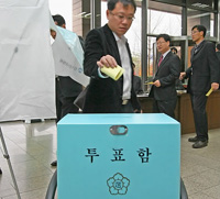 ▲ 6.2지방선거 투표율은&nbsp;낮 12시 현재 27.1%를 기록하고 있다. ⓒ 뉴데일리