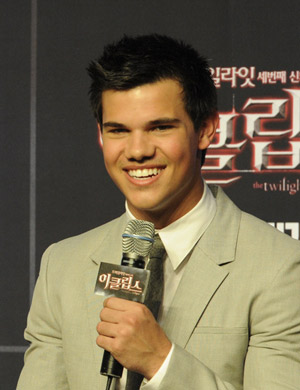 ▲ 영화 '이클립스' 내한 기자회견에 참석한 테일러 로트너 ⓒ 박지현 기자