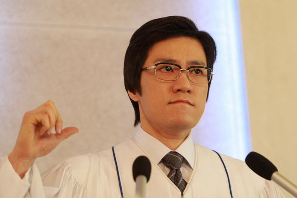 ▲ 영화 '파괴된 사나이'에서 목사 주영수 役을 연기한 배우&nbsp;김명민 ⓒ 뉴데일리