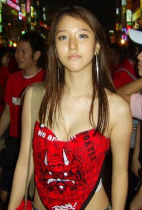 ▲ 2006년 독일월드컵 당시 응원을 펼치던 한장희의 모습.