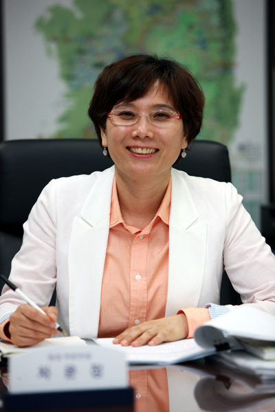 ▲ 차윤정 4대강추진본부 환경부본부장. ⓒ 뉴데일리