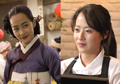 ▲ 배우 류현경이 출연한 영화 '방자전'(좌)과 '시라노;연애조작단'(우) ⓒ 뉴데일리