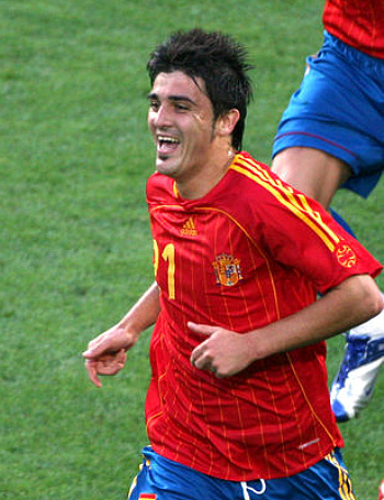 ▲ 스페인 간판 공격수 다비드 비야 ⓒ연합뉴스