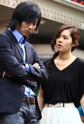 ▲ SBS 드라마 '나쁜남자' 촬영현장 ⓒ 뉴데일리