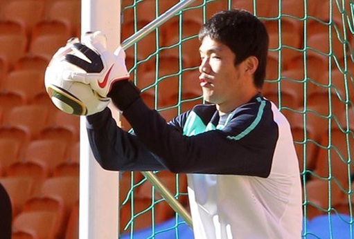 ▲ 한국대표팀 골키퍼 정성룡 선수가 캐스트롤 인덱스 랭킹 7위에 올랐다. ⓒ 연합뉴스