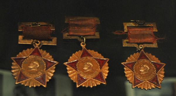 ▲ '항미원조' 기념훈장