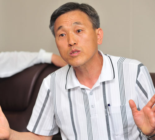 ▲ 영산강뱃길연구소장 김창원 씨. ⓒ 뉴데일리