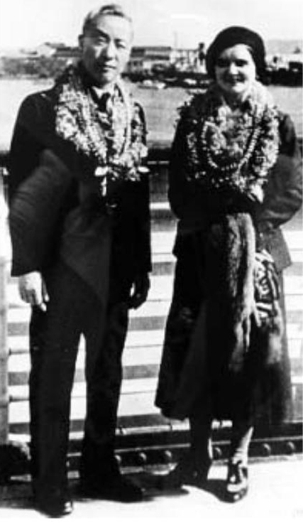 ▲ 이승만 대통령과 프란체스카 여사