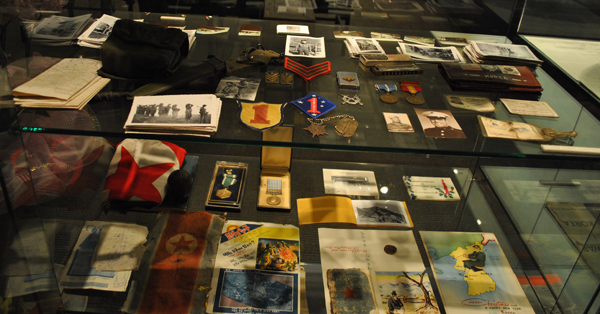 ▲ 6.25전에 참전했었던 Crawfodr William E. 의 유품 ⓒ 뉴데일리