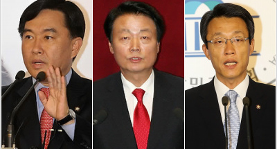 ▲ 이성헌,한선교,김성식 의원(왼쪽부터) ⓒ 연합뉴스