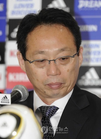 ▲ 오카다 다케시 일본 축구대표팀 감독.