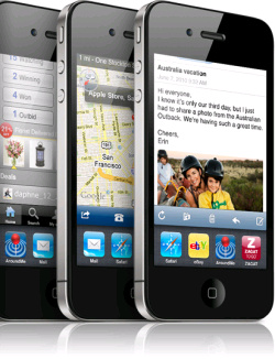 ▲ 애플의 스마트폰 아이폰4 ⓒ 뉴데일리