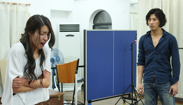▲ 연극 '풀포러브' 연습현장 ⓒ 뉴데일리