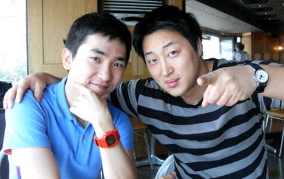 ▲ 칸의 영광은 뒤로한채 업무로 복귀한 이성하 프로와 김진형 프로 ⓒ 뉴데일리