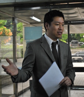▲ 오는 14일 열리는 공판과 관련, 이병헌이 지난달 29일 비공개 심리신청서를 제출한 것에 대해 이해할 수 없다는 반응을 보이고 있는 강병규. ⓒ 뉴데일리
