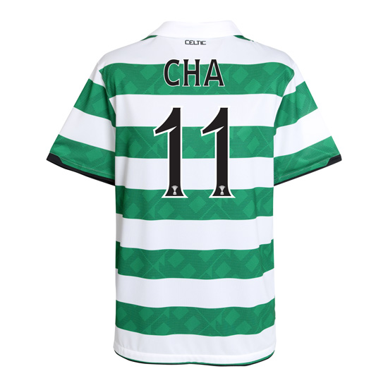 ▲ 차두리의 등번호 11번이 새겨진 셀틱 유니폼 ⓒ 셀틱 쇼핑몰