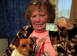 ▲ 과속 할머니 ⓒ&nbsp;프레스1 캡처&nbsp;