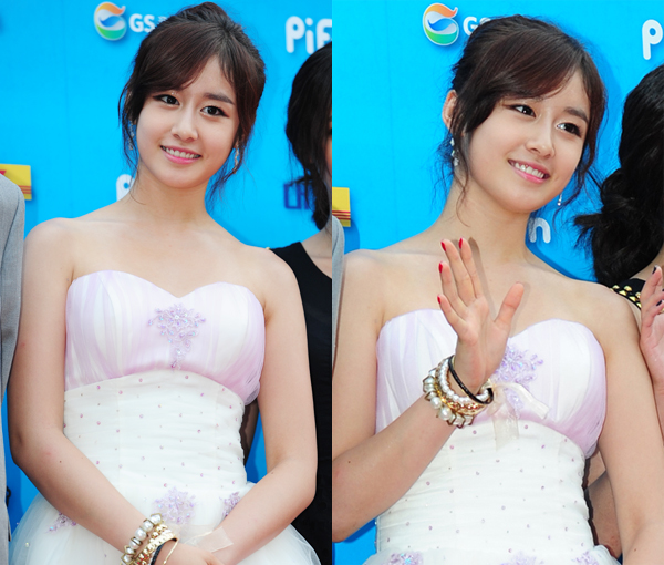 ▲ 제14회 부천국제판타스틱영화제 개막식에 참석한 '티아라' 지연 ⓒ 김상엽 기자