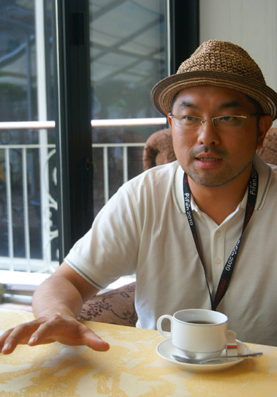 ▲ 영화 '소프트 보이' 도요시마 케이스케 감독 ⓒ 뉴데일리