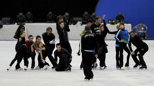 ▲ 데이비드 윌슨 코치의 지도하에 연습에 몰두 중인 선수들.&nbsp; ⓒ 이오봉 기자