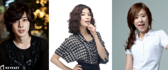 ▲ 김현중, 이보영, 최강희(좌측부터).  ⓒ 뉴데일리