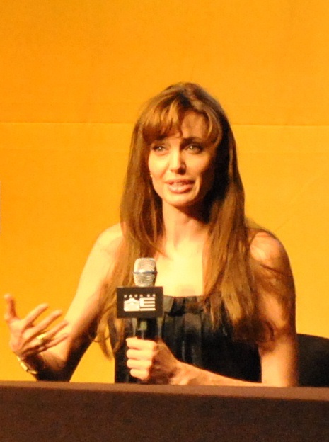 ▲ 영화 '솔트' 내한기자회견에 참석한 안젤리나 졸리 ⓒ 뉴데일리