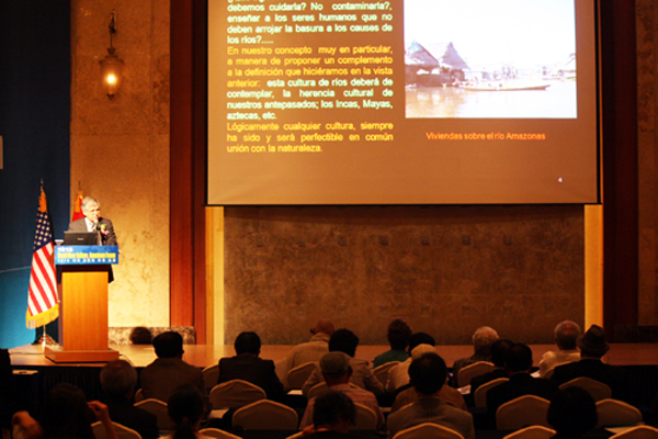 ▲ 롯데호텔에서 열린 2010 세계 강문화포럼. ⓒ 뉴데일리