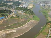 ▲ 4대강 사업 중 영산강 일부 ⓒ 뉴데일리