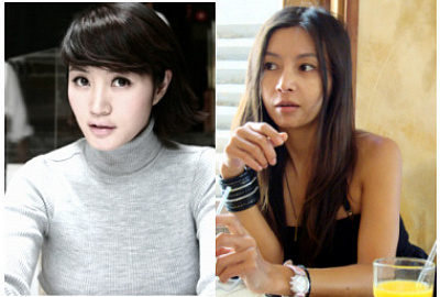 ▲ 데뷔 이후 첫 같은 드라마에 출연하게 된 (왼쪽부터) 김혜수, 황신혜. ⓒ 두 사람 미니홈피