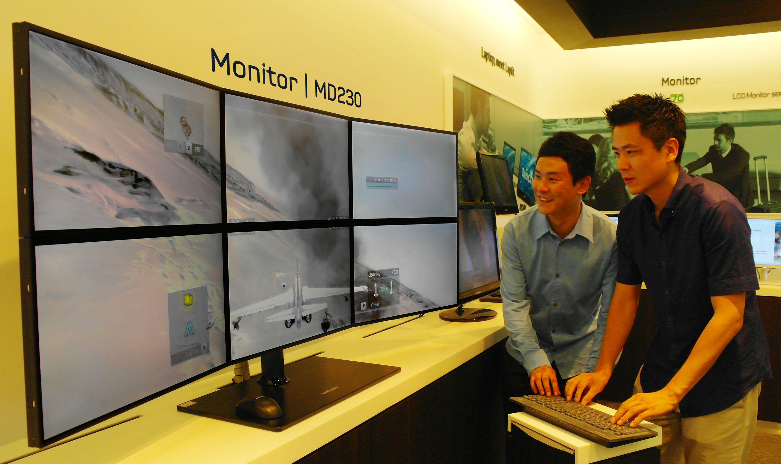 ▲ 삼성전자 멀티디스플레이 MD 시리즈 ⓒ 뉴데일리