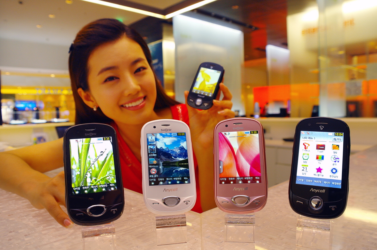 ▲ 삼성전자 터치폰 'SHW-A250' ⓒ 뉴데일리