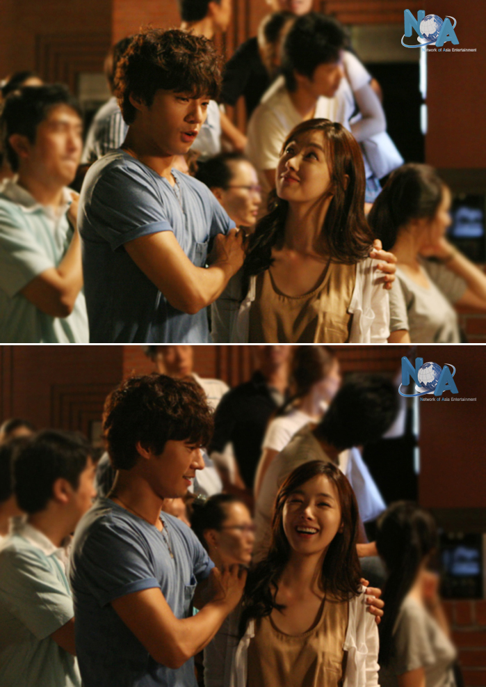 ▲ MBC 주말드라마 &lsquo;글로리아&rsquo; 주인공 이천희와 소이현의 첫 데이트 장면. ⓒ 뉴데일리