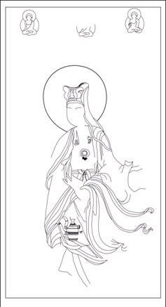 ▲ 어람관음보살도 ⓒ 뉴데일리