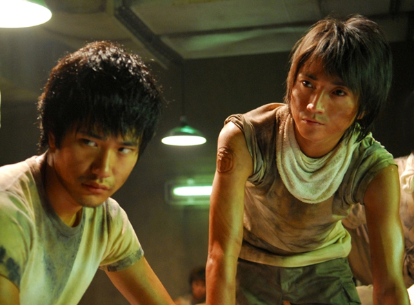 ▲ 영화 '카이지' 스틸(좌-마츠야마 켄이치, 우-후지와라&nbsp;타츠야)