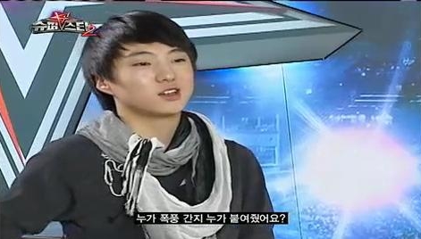 ▲ '슈퍼스타K 2'에 출연한 강승윤. ⓒ Mnet 방송화면