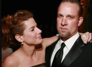 ▲ 산드라 블록과 제시 제임스 부부 ⓒ 유튜브 캡처