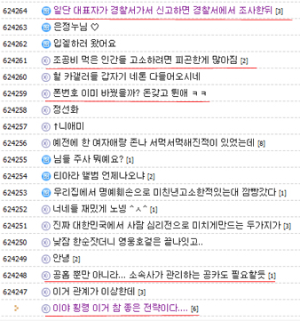 ▲ 디시인사이트에 올라온 티아라 팬 카페 '시트린' 운영자 횡령사건에 관한 글들 ⓒ 캡쳐화면